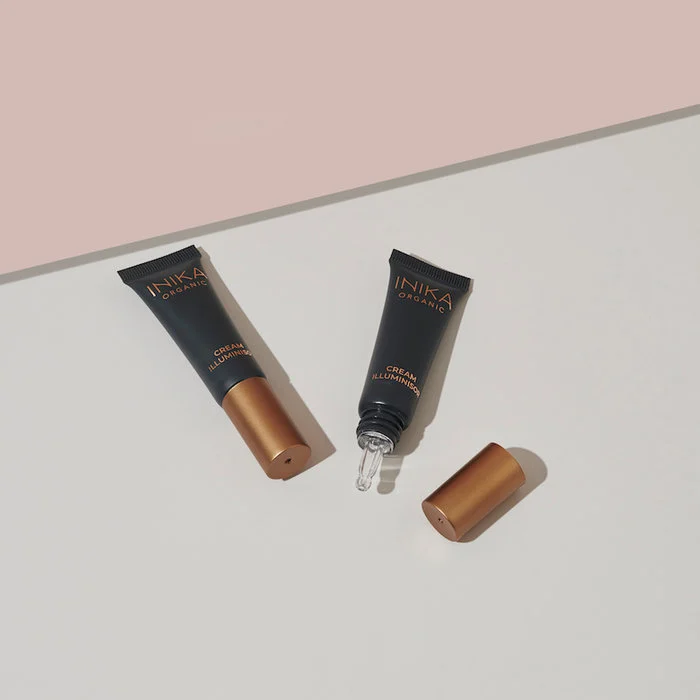 INIKA Organic Cream Illuminisor - Pink Pearl 8ml - Afbeelding 2