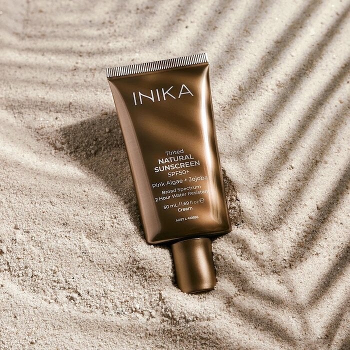 INIKA Tinted Natural Sunscreen SPF50+ 50ml - Afbeelding 4
