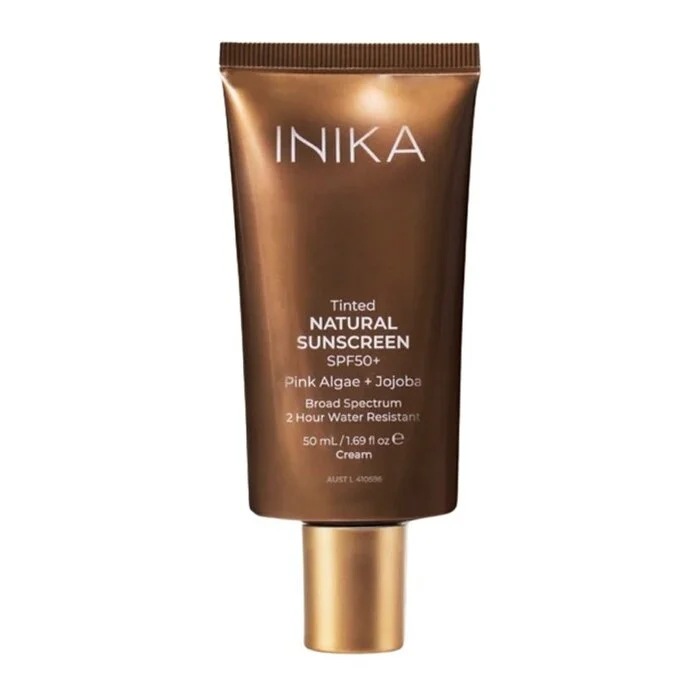 INIKA Tinted Natural Sunscreen SPF50+ 50ml
